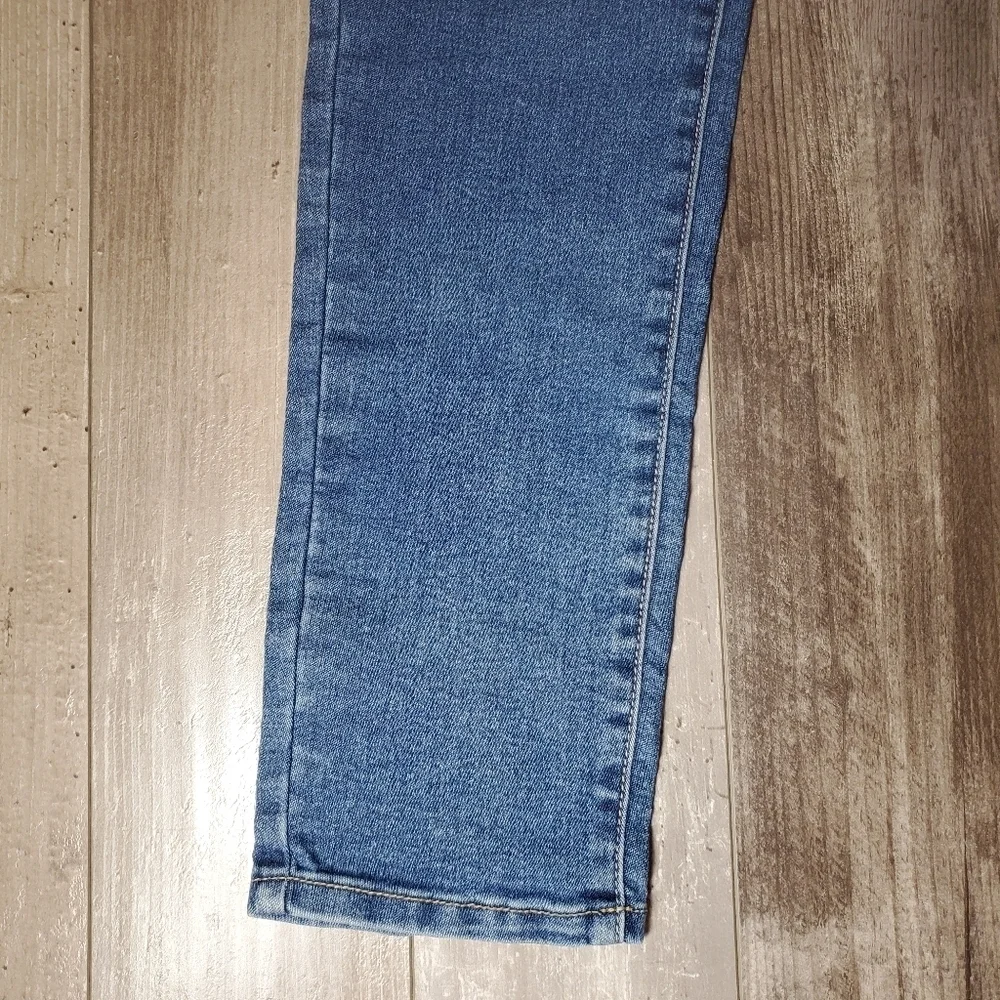 Fashion Nova Stretchy Blue Skinny Jeans Size 15/16 NWOT